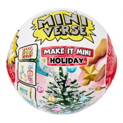 Miniverse - Make It Mini Diner Holiday Licensed WB Movie PDQ 531135 - Toys